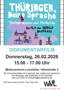 Filmvorführung Thüringen Deine Sprachen 26-2-26