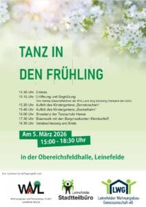 Plakat Tanz in den Frühling -2