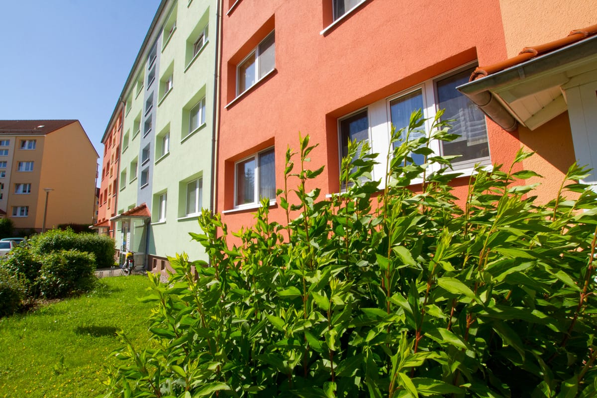 helle 3-Raumwohnung im Erdgeschoss